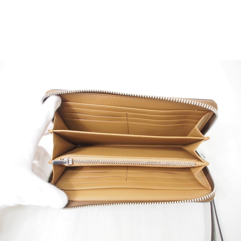 COACH コーチ/PVCシグネチャー/ラウンドファスナー長財布/C4452//K22**/Aランク/78