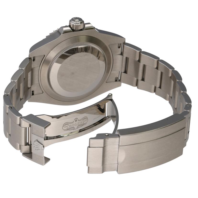 ROLEX ロレックス 黒サブ 腕時計 ランダムシリアル 2022年新ギャラ ステンレス 黒文字盤 メンズ 自動巻き/サブマリーナ・デイト・ブラック/ランダム番/126610LN//155*****/SAランク/75