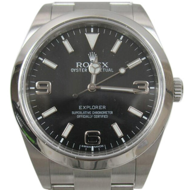 ROLEX ロレックス 腕時計 2010年頃製造 ランダムシリアル 後期型 ステンレス メンズ 自動巻き/エクスプローラー1/ランダム番/214270//G23*********/SAランク/63