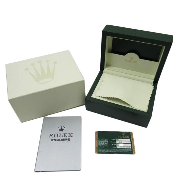 ROLEX ロレックス 腕時計 2010年頃製造 ランダムシリアル 後期型 ステンレス メンズ 自動巻き/エクスプローラー1/ランダム番/214270//G23*********/SAランク/63