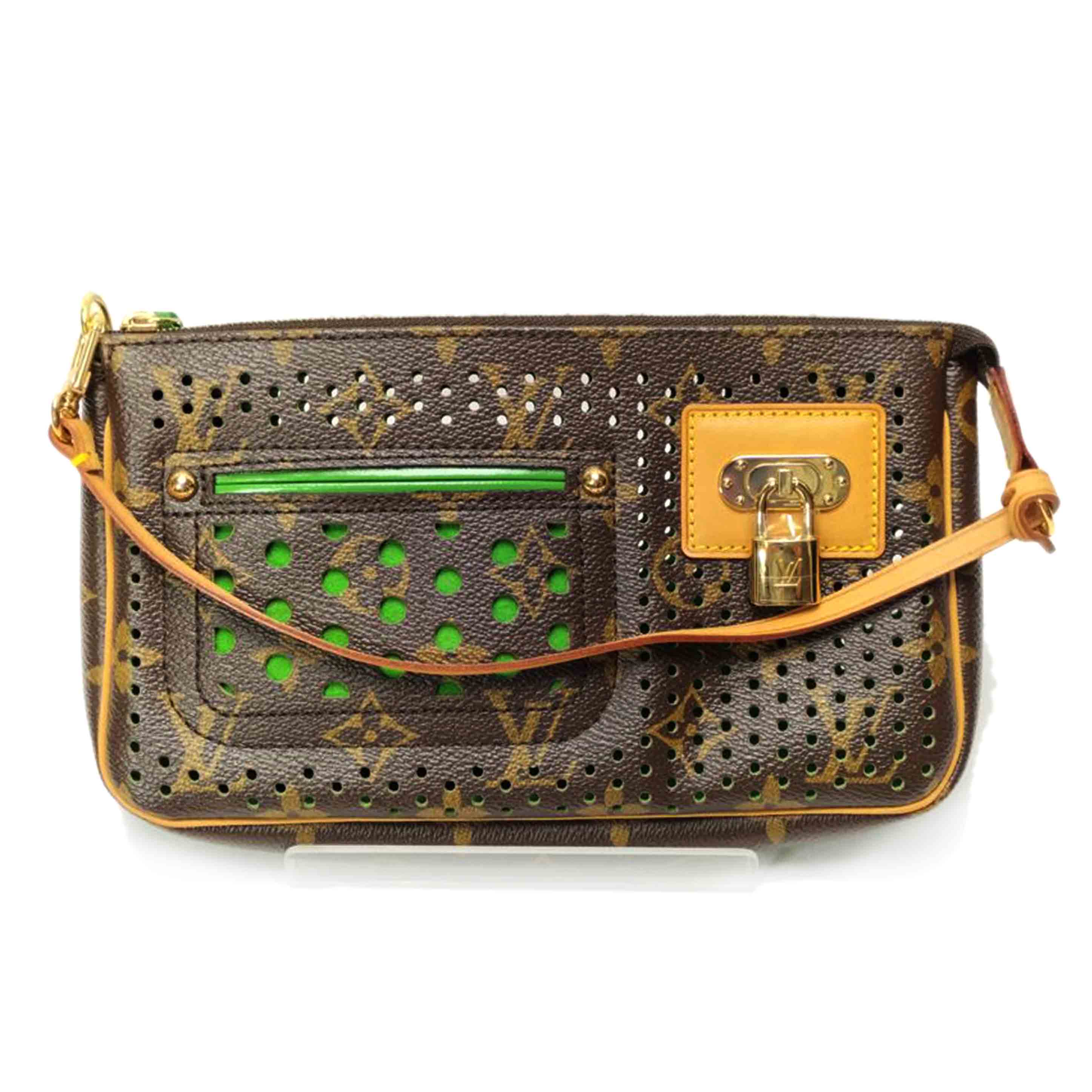 LV ルイヴィトン/ポシェットアクセソワール モノグラム・ペルフォ/M95184//CA0***/Aランク/52