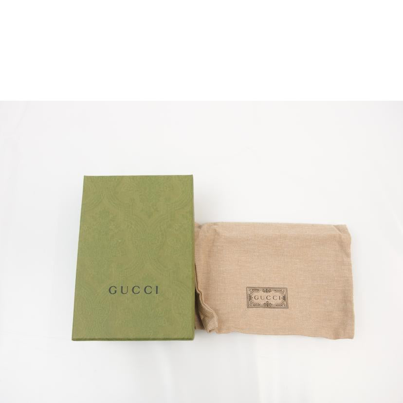 GUCCI グッチ/GGマトラッセカードケースウォレット/グリーン/723786//0416/Aランク/83