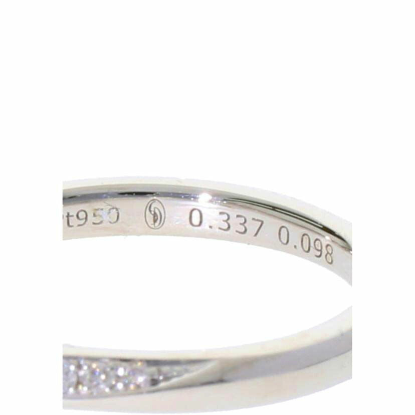 / PT950ダイヤリング0.337/0.098ct//Aランク/75