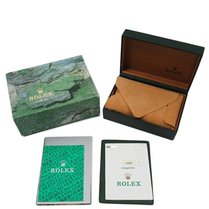 ROLEX ロレックス 腕時計 1997年頃製造 新品仕上済 ステンレス メンズ/エアキング・ブラック/U番/14000//U66**********/SAランク/63