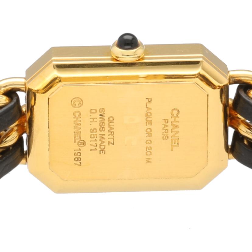 CHANEL シャネル CHANEL プルミエールL 黒 レディース クオーツ腕時計/プルミエールL/レディース/クオーツ/H0001//Q.H******/ABランク/37