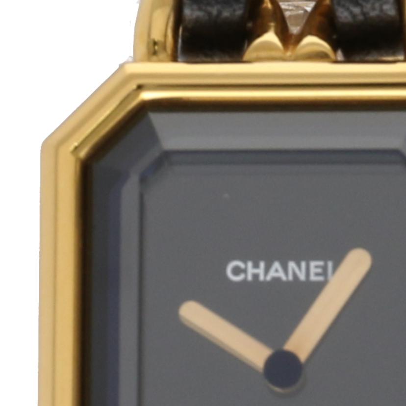 CHANEL シャネル CHANEL プルミエールL 黒 レディース クオーツ腕時計/プルミエールL/レディース/クオーツ/H0001//Q.H******/ABランク/37