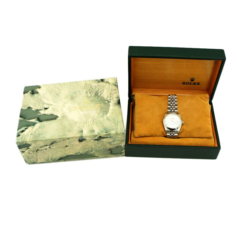 ROLEX ロレックス 腕時計 1991年頃製造 ジュビリーブレス 白文字盤 ステンレス/デイトジャスト・ボーイズ・ホワイトローマン/N番/68240//N17**********/ABランク/75