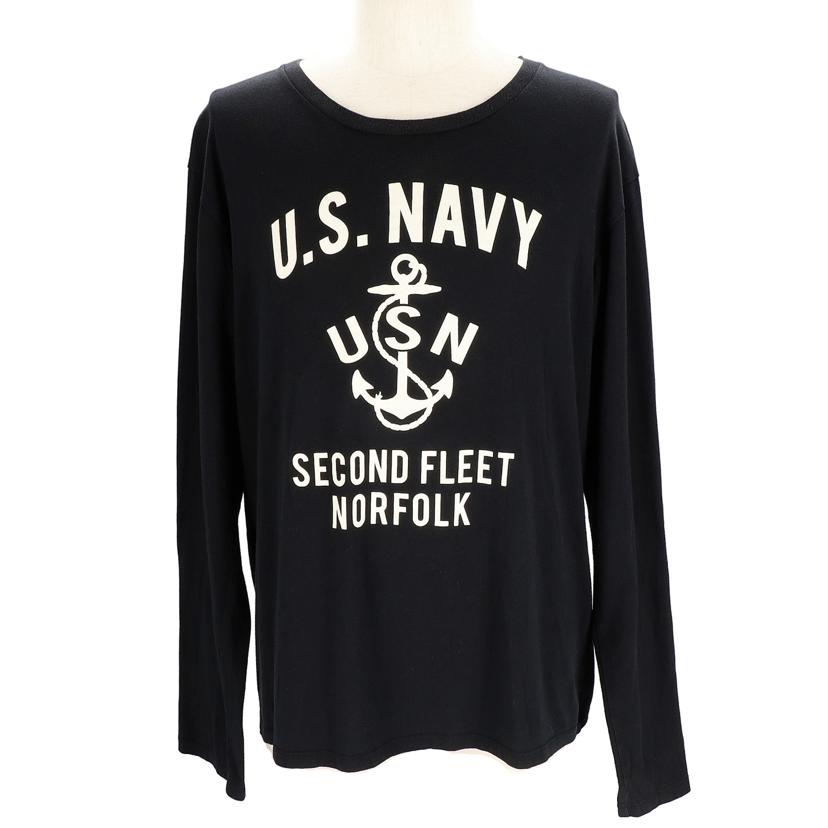 AVIREX アビレックス/ ロンT・BK//Bランク/75