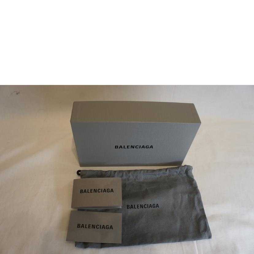 BALENCIAGA バレンシアガ/ペーパーロングウォレットピンク/499207//ABランク/92