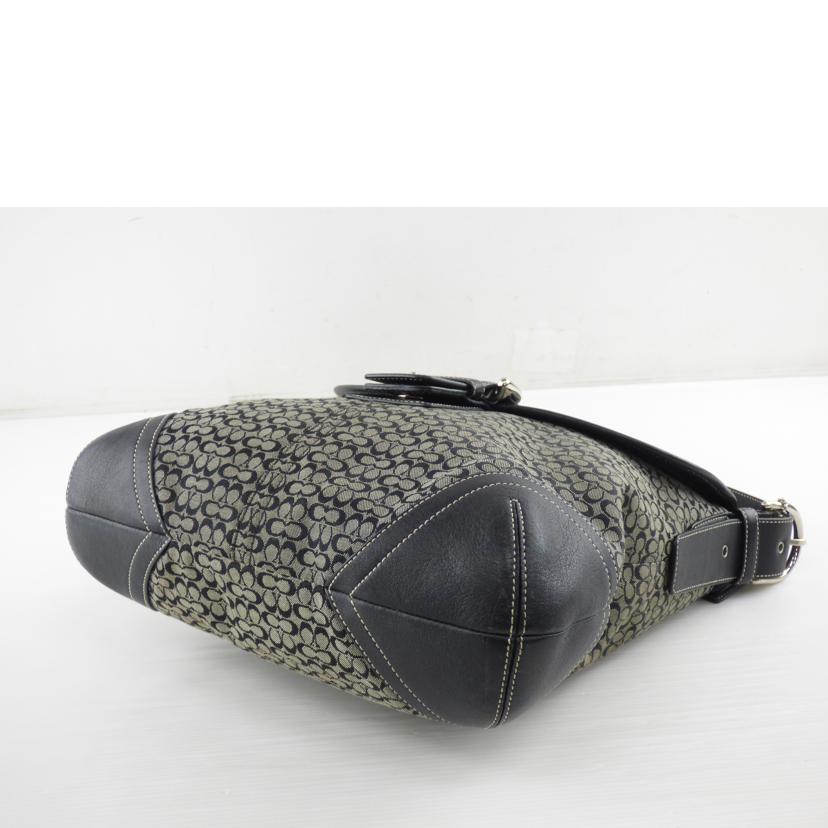 COACH コーチ/ミニシグネチャーショルダー/6377//H3M/Bランク/64