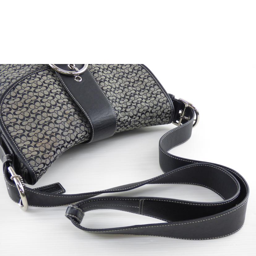 COACH コーチ/ミニシグネチャーショルダー/6377//H3M/Bランク/64