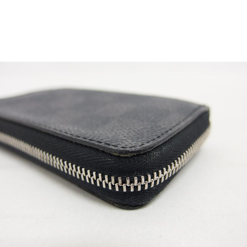LV ルイ・ヴィトン ラウンドファスナー長財布/ジッピーコインパース/ダミエ/グラフィット/N63076//MI4***/Bランク/04
