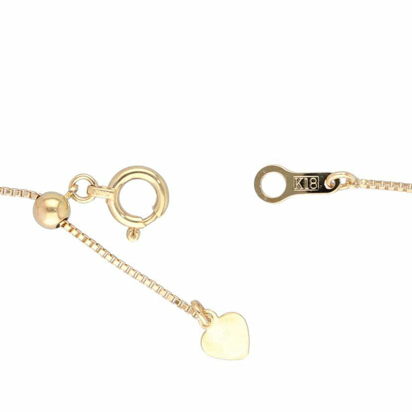 / K18ダイヤネックレス0.516/1.10ct//Aランク/75