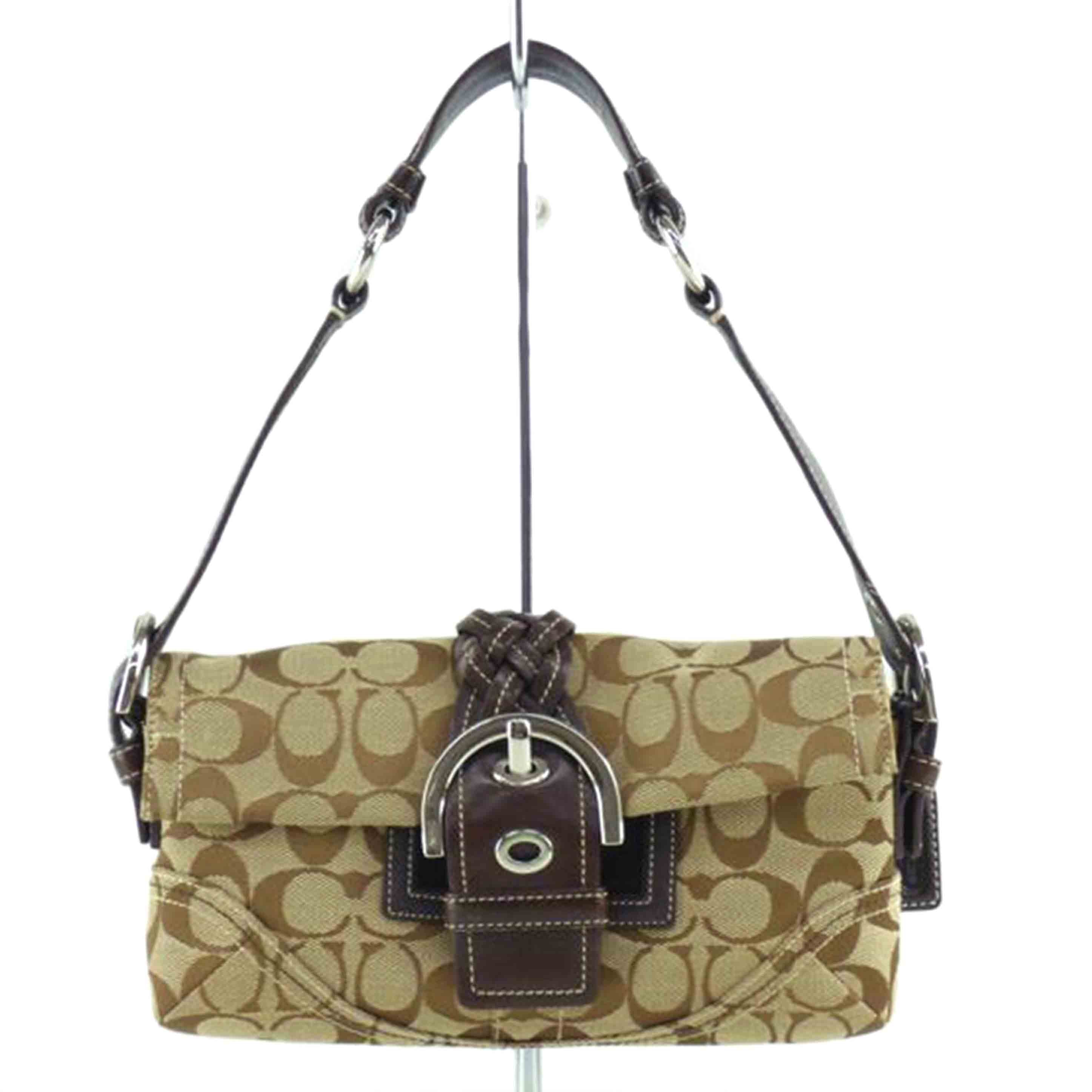 COACH コーチ/シグネチャーキャンバスレザーセミショルダー/6280//L05*/Bランク/64