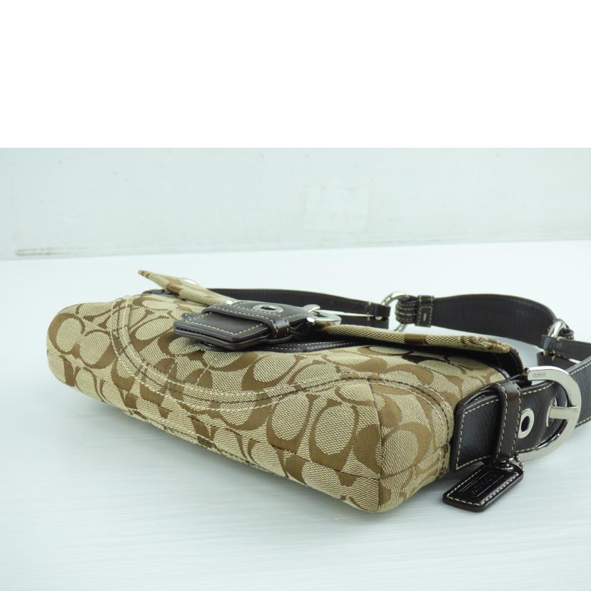 COACH コーチ/シグネチャーキャンバスレザーセミショルダー/6280//L05*/Bランク/64