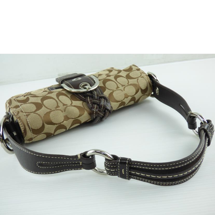 COACH コーチ/シグネチャーキャンバスレザーセミショルダー/6280//L05*/Bランク/64