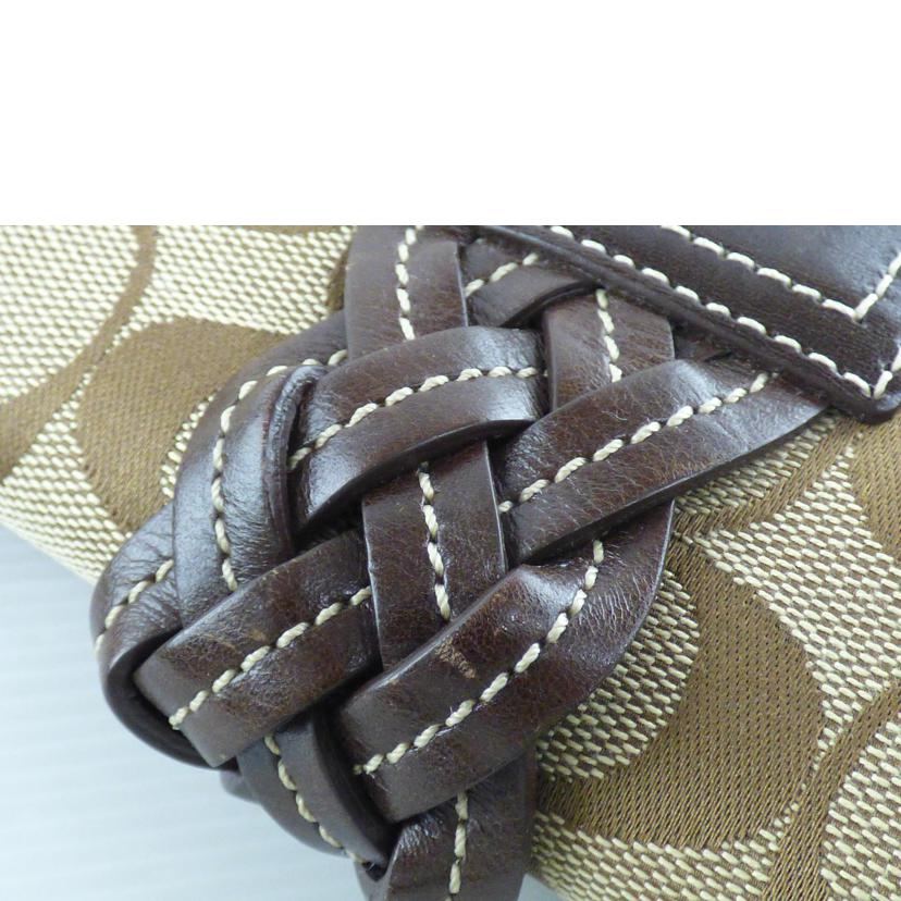 COACH コーチ/シグネチャーキャンバスレザーセミショルダー/6280//L05*/Bランク/64