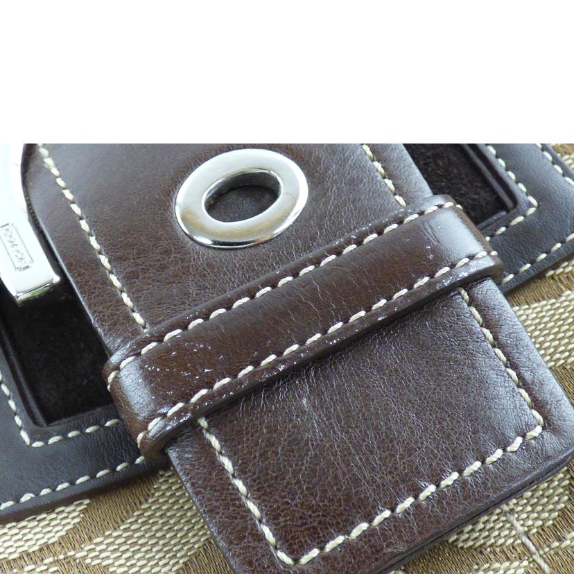 COACH コーチ/シグネチャーキャンバスレザーセミショルダー/6280//L05*/Bランク/64