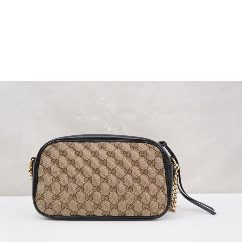 GUCCI グッチ/GGマーモント キャンバスショルダー/447632//486628/Aランク/67