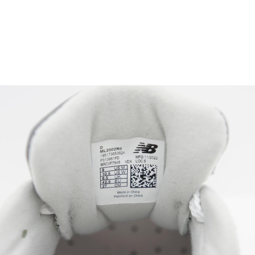 NB ニューバランス/2002R/グレー/ML2002R0//サイズ:27cm/ABランク/75