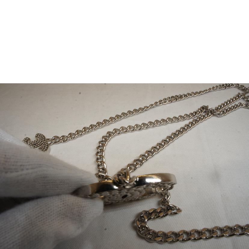 CHANEL シャネル/ココマークチェーンベルトシルバーカラー//03P/ABランク/92