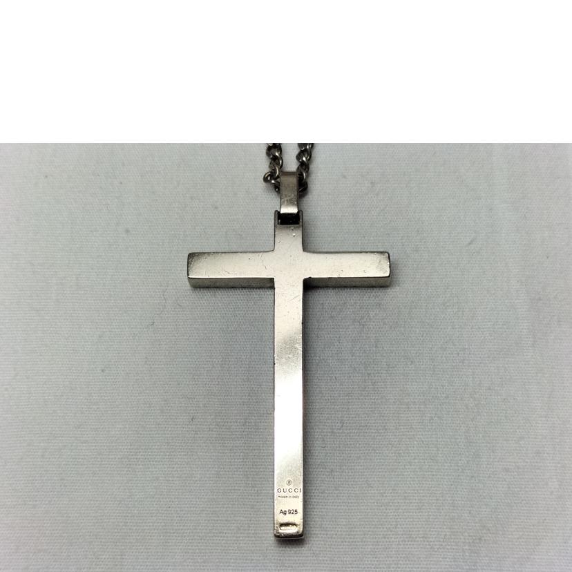 GUCCI グッチ/ディアマンテ クロス ネックレス//Bランク/52