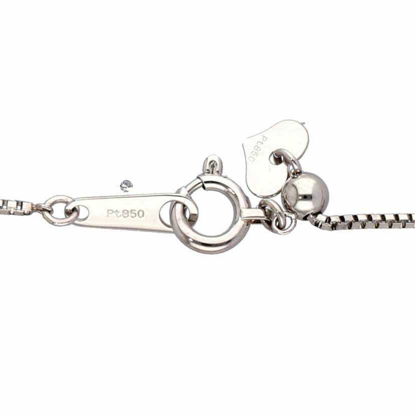 / PT900/850ダイヤネックレス1.478ct//Aランク/75