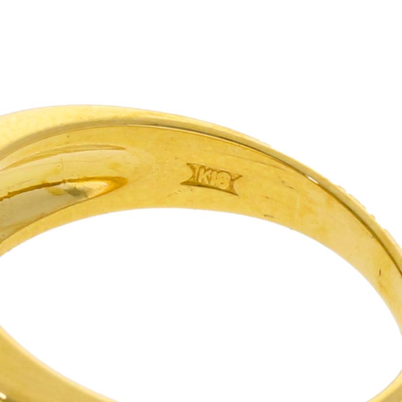 K18/K18ダイヤリング0.32ct/#12/5.4//0.32/Aランク/75