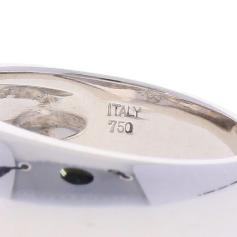 /K18WGダイヤリング0.15/#15//Aランク/75