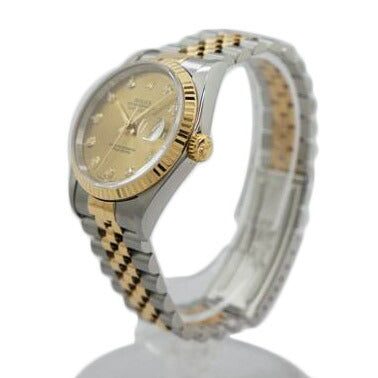 ROLEX ロレックス/デイトジャスト・SS×YG/10P新ダイヤ/W番/16233G//W48**********/Aランク/67