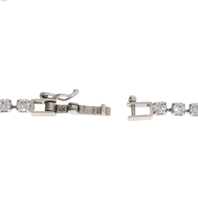 /◎ PT850ダイヤブレスレット3.00ct//Aランク/75