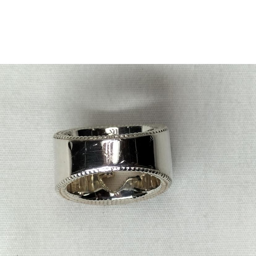 GUCCI グッチ/インターロッキング GGリング 925//Bランク/52