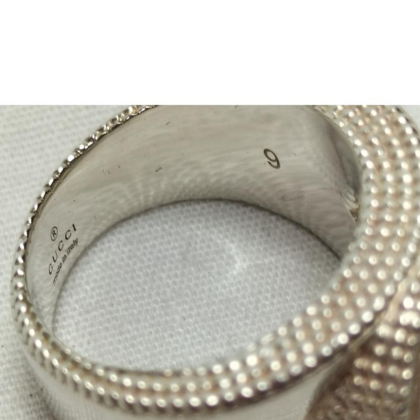 GUCCI グッチ/インターロッキング GGリング 925//Bランク/52
