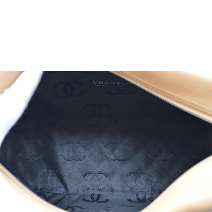 CHANEL シャネル/カンボンラインボーリングレザートート/ブラウン/A25171//950****/ABランク/89