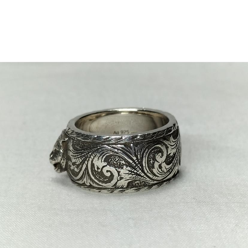 GUCCI/インターロッキングタイガーリング 925//Bランク/52