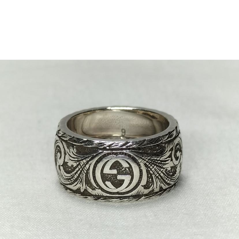 GUCCI/インターロッキングタイガーリング 925//Bランク/52