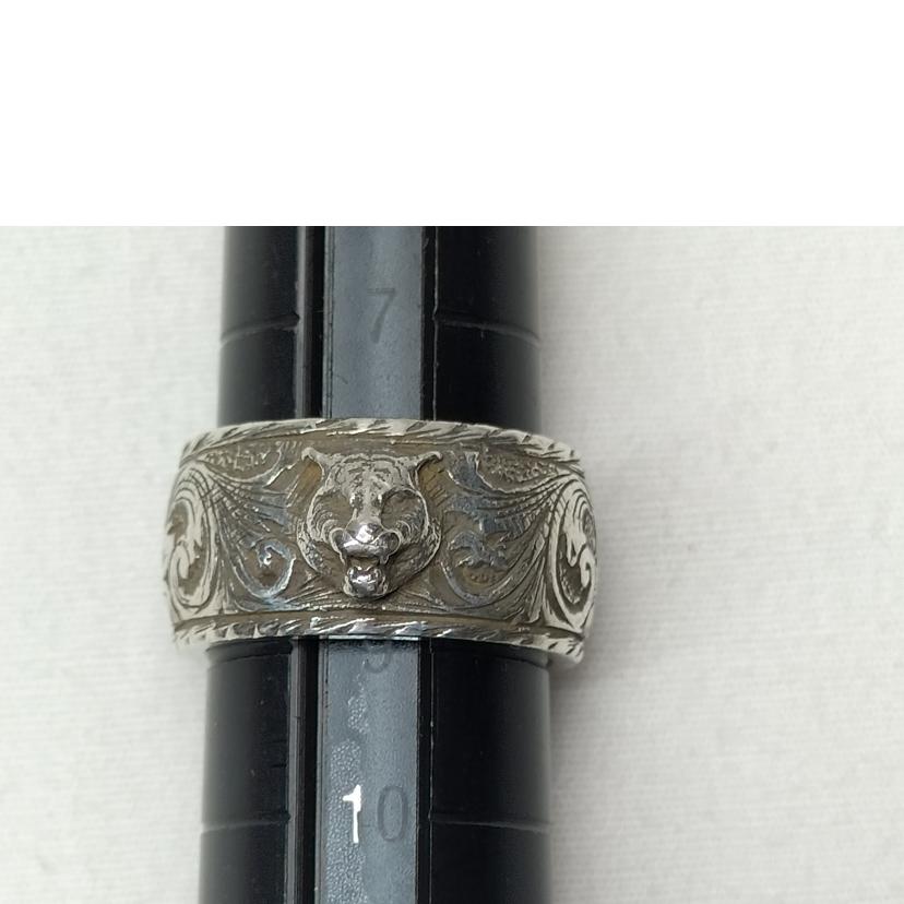 GUCCI/インターロッキングタイガーリング 925//Bランク/52