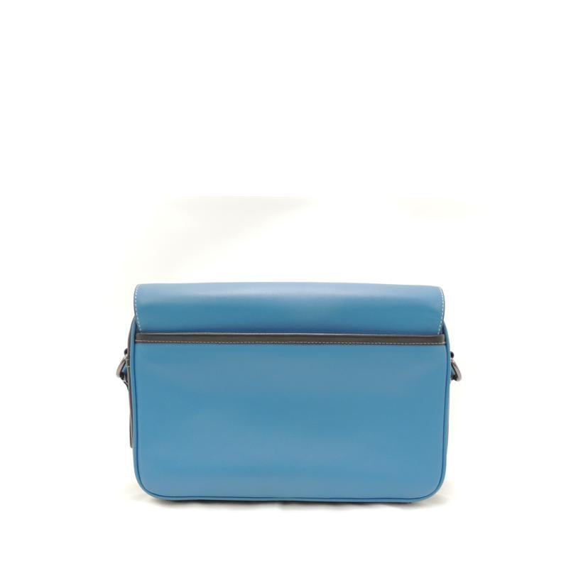 COACH コーチ 青 斜め掛け クロスボディ スタンプ メンズ レディース/シグネチャートラックカラーブロックショルダー/ブルー/CH118//M22**/SAランク/69