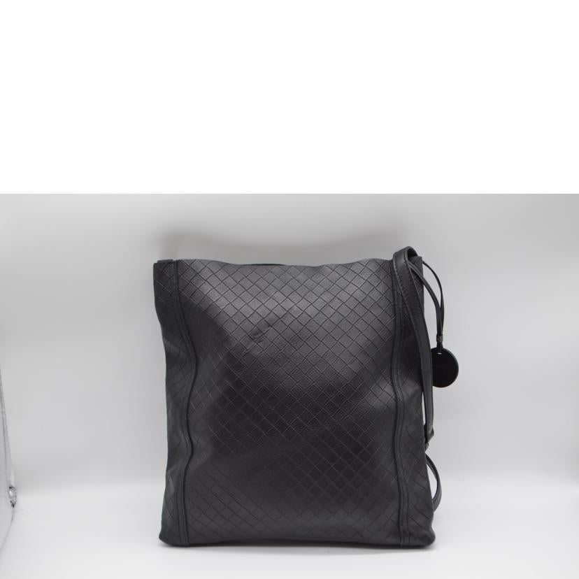 BOTTEGA VENETA ボッテガヴェネタ/イントレッチオミラージュレザーショルダー/ノワール/298786//B00*******/Aランク/89
