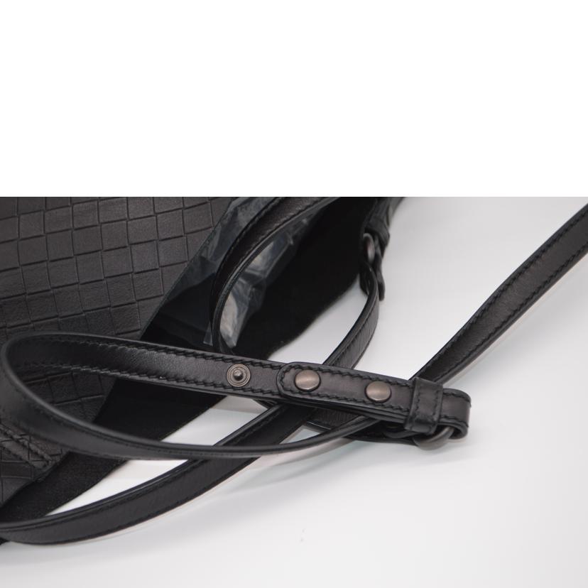BOTTEGA VENETA ボッテガヴェネタ/イントレッチオミラージュレザーショルダー/ノワール/298786//B00*******/Aランク/89