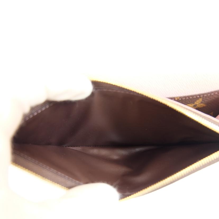 LV ルイヴィトン/ポルトフォイユ・エミリー/モノグラムフラワーチャーム/M63895//SN0169/SAランク/71