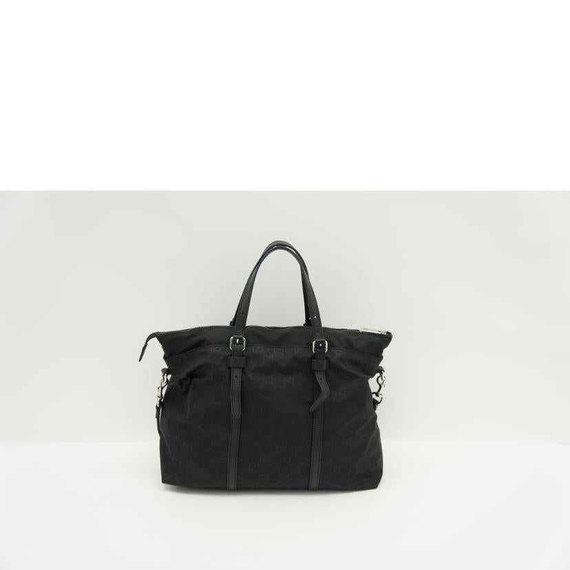 GUCCI グッチ/GGナイロン2WAYトート/ブラック/510332//493***/SAランク/75