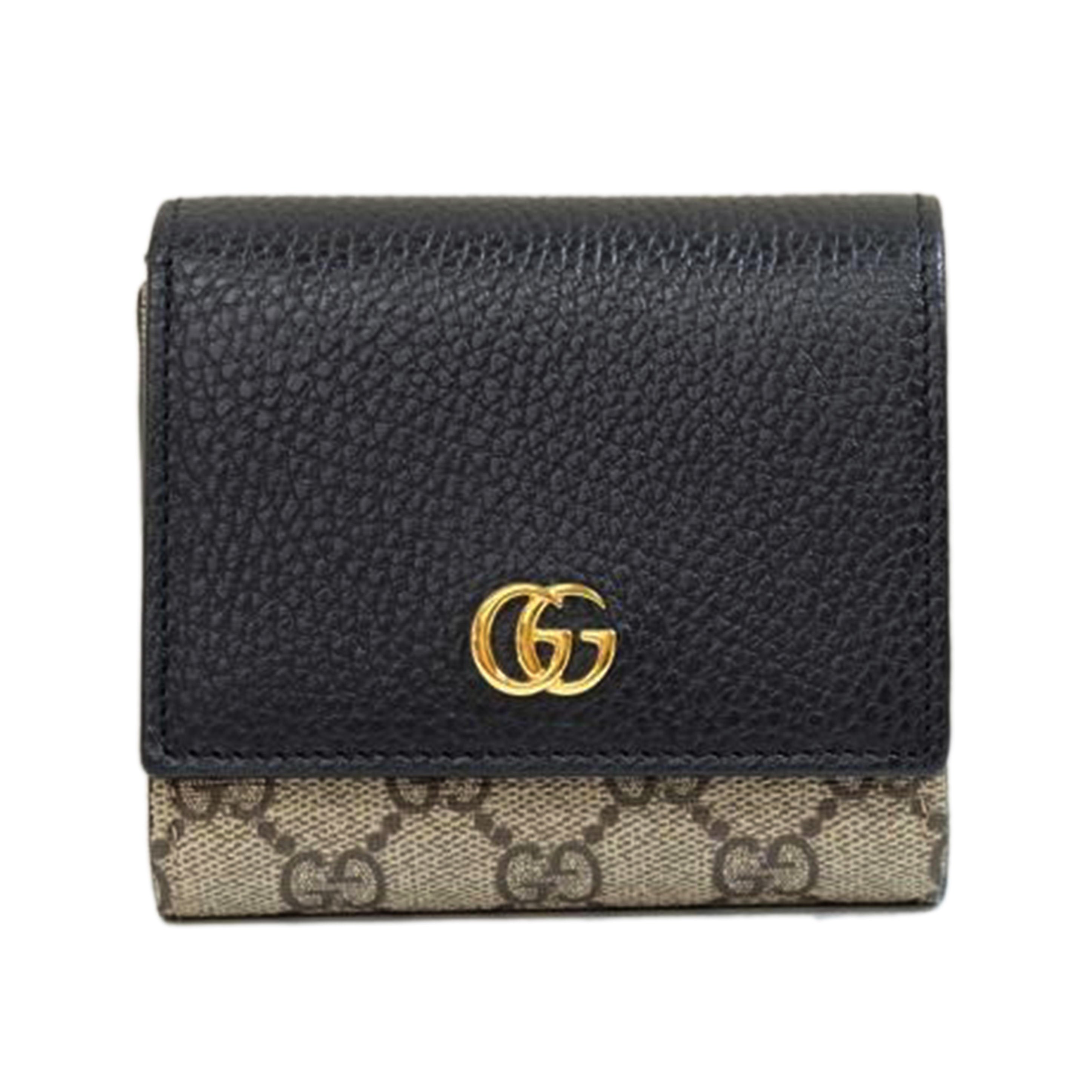 GUCCI グッチ/GGマーモントコンパクトウォレット/598587//0415/ABランク/71