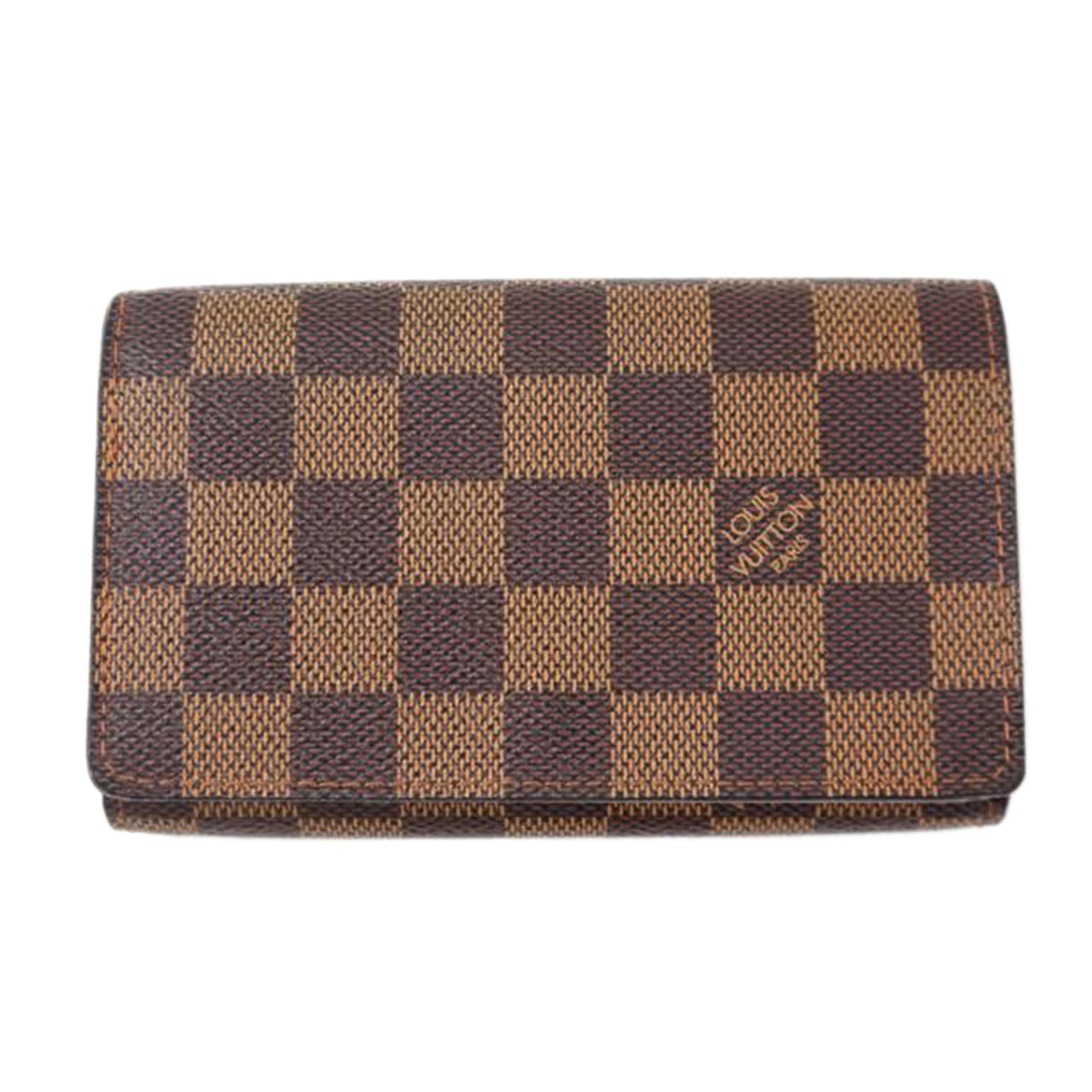 LV ルイヴィトン/ポルトモネビエ・トレゾール/ダミエ/エベヌ/N61736//CA1015/ABランク/67