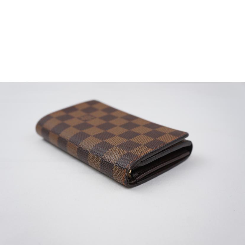 LV ルイヴィトン/ポルトモネビエ・トレゾール/ダミエ/エベヌ/N61736//CA1015/ABランク/67
