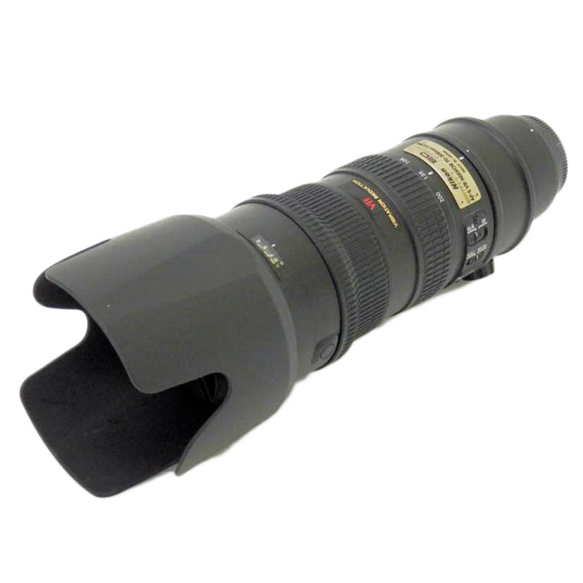 NIKON ニコン/70-200mm望遠ズームレンズ/70-200mmF2.8G//217710/ABランク/88