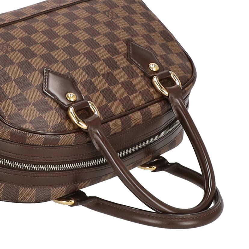 LV ルイヴィトン ルイ・ヴィトン ビトン ダミエ・エベヌ 市松模様 ブラウン 茶 ショルダーバッグ ハンドバッグ トートバッグ ブラウン メンズ レディース 定番 人気 LV 斜め掛け 肩がけ/ドゥオモ/ダミエ/エベヌ/N60008//CA0***/ABランク/75