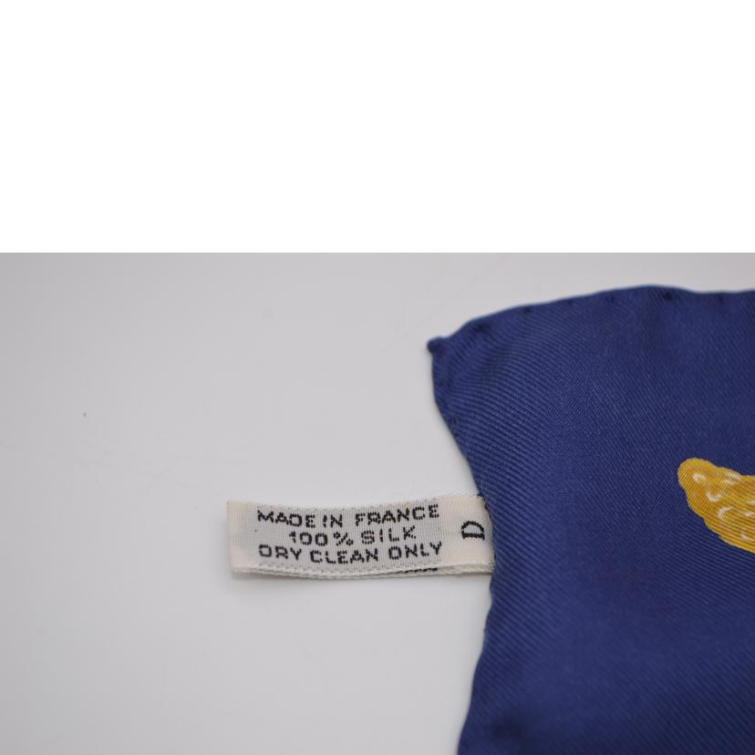 HEMRES エルメス/プチスカーフ・カレ45/REGINA(女王陛下/花束)//ABランク/89