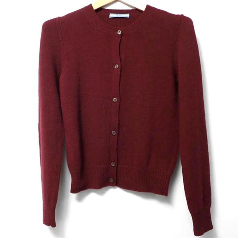 PRADA プラダ/★PRADA カシミア混カーディガン/P25517//42/ABランク/62