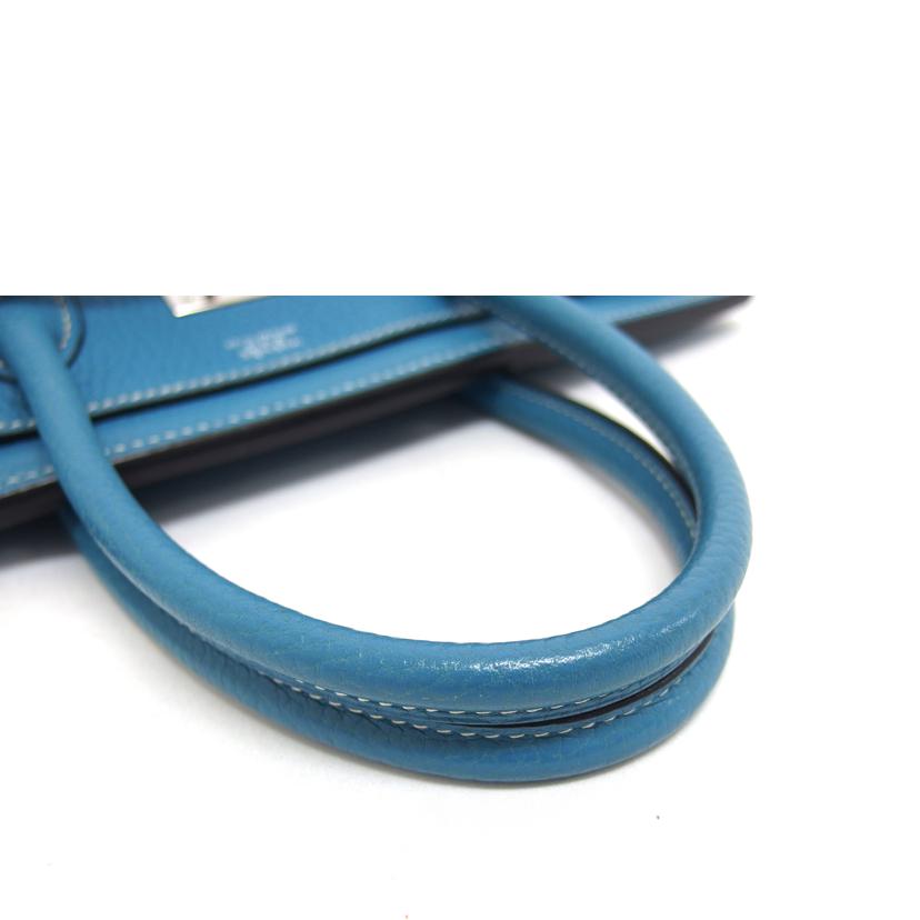 HERMES エルメス ハンドバッグ 2004年頃製造 シルバー金具/バーキン30/トリヨンクレマンス/ブルージーン//□H刻*/ABランク/04